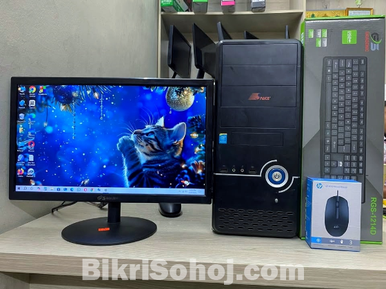 Desktop Setup Dual Core with 19 inch